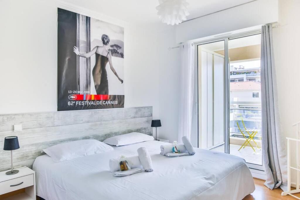 Bright One Bdrm Apartment A/C-Swimming Pool/Congress By Olidesi Канны Экстерьер фото